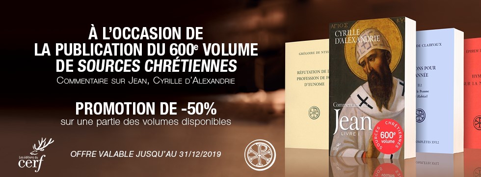 Collection Sources Chrétiennes - Les Editions Du Cerf