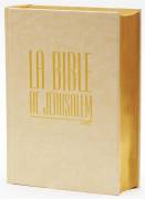 Bible de Jérusalem [Compacte reliée blanche, dorée]