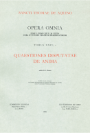 Quaestiones disputatae de anima T1