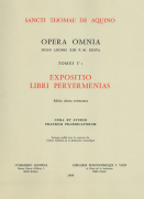 Expositio libri Peryermenias T1