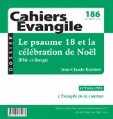 CE-186. Le psaume 18 et la célébration de Noël