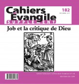 SCE-182 Job et la critique de Dieu