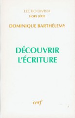 Découvrir l'Écriture