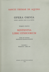 Sententia libri Ethicorum, vol. 1