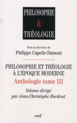 Philosophie et théologie à l'époque moderne